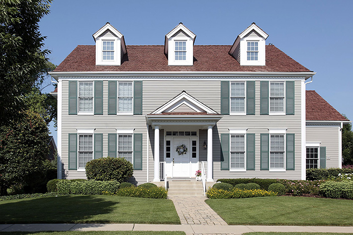 What are Open Louvre Exterior Vinyl Shutters